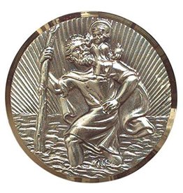 HR ST Christopher medaillion rond