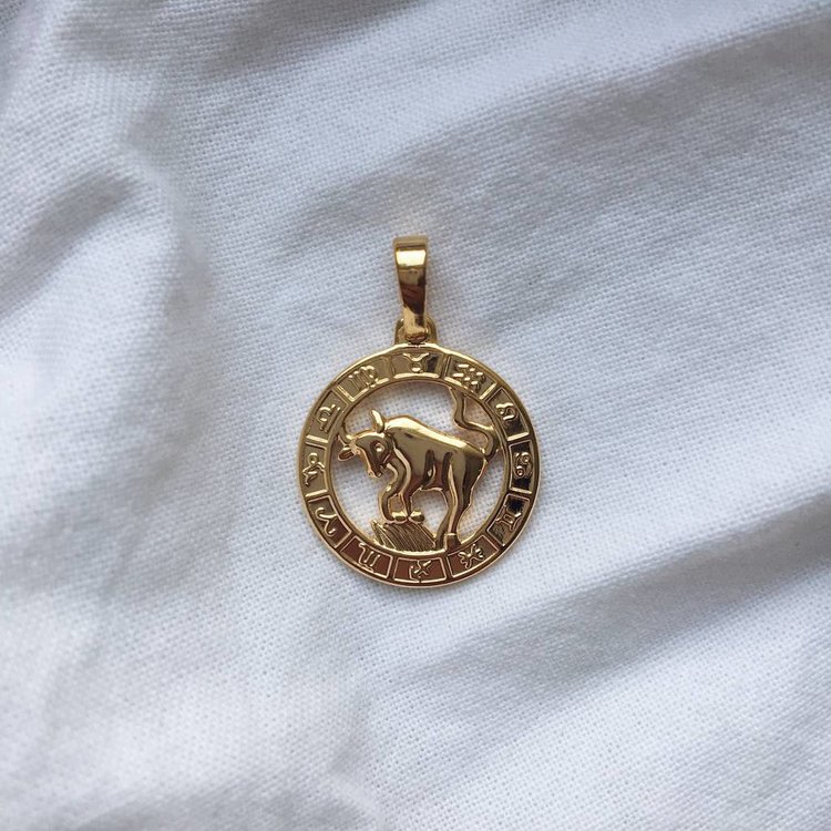 45 cm / Gold Celestial Charm Necklace