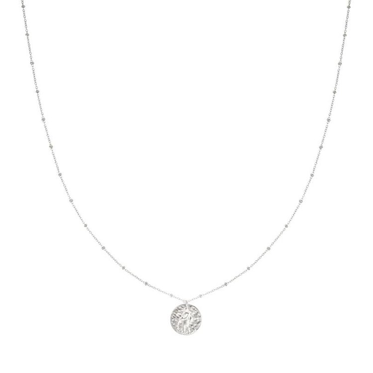 Silver Sign Of The Zodiac Necklace