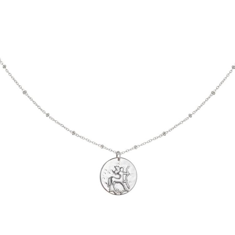 Silver Sign Of The Zodiac Necklace