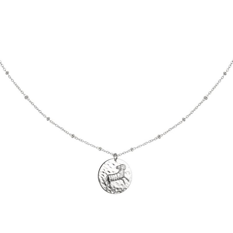 Silver Sign Of The Zodiac Necklace