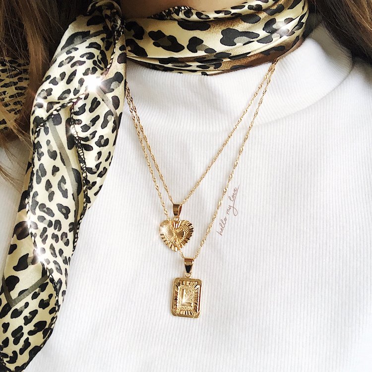 Gold Hearts To Break Necklace