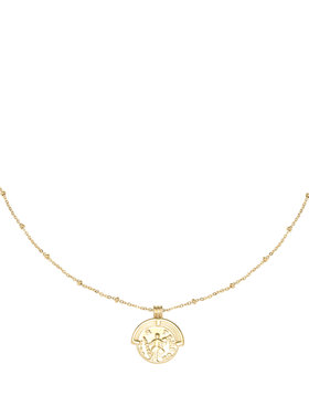 Gold Estee Coin Necklace