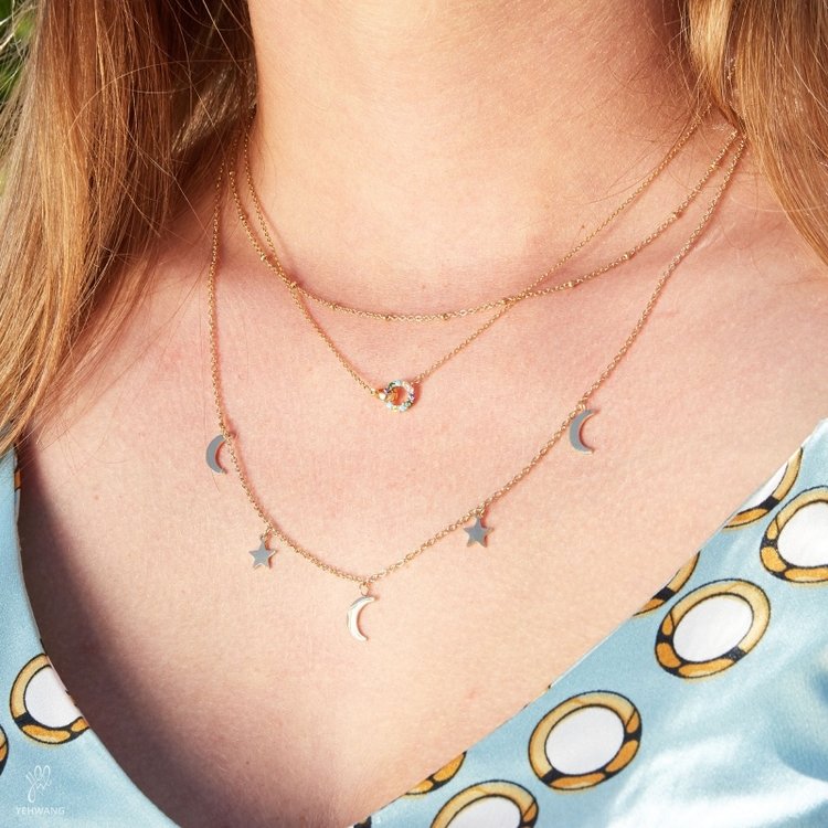 Gold Beyond The Stars Necklace