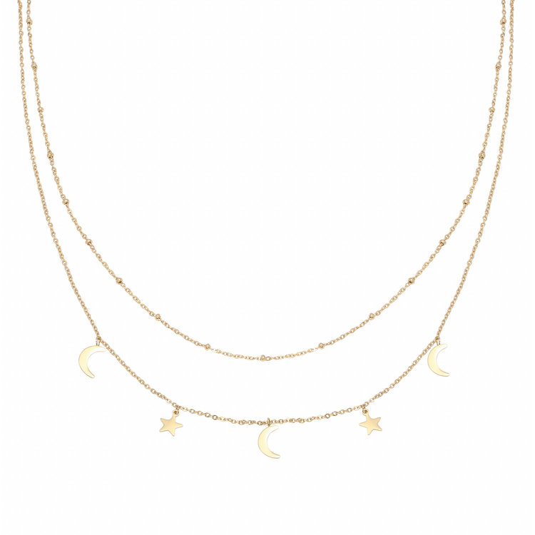 Gold Beyond The Stars Necklace