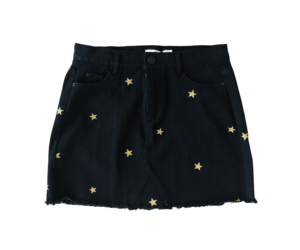 00s STAR Skirt BLACK 150 ポーカーズ　archive The Lola Skirt in Black – Beasha Studios