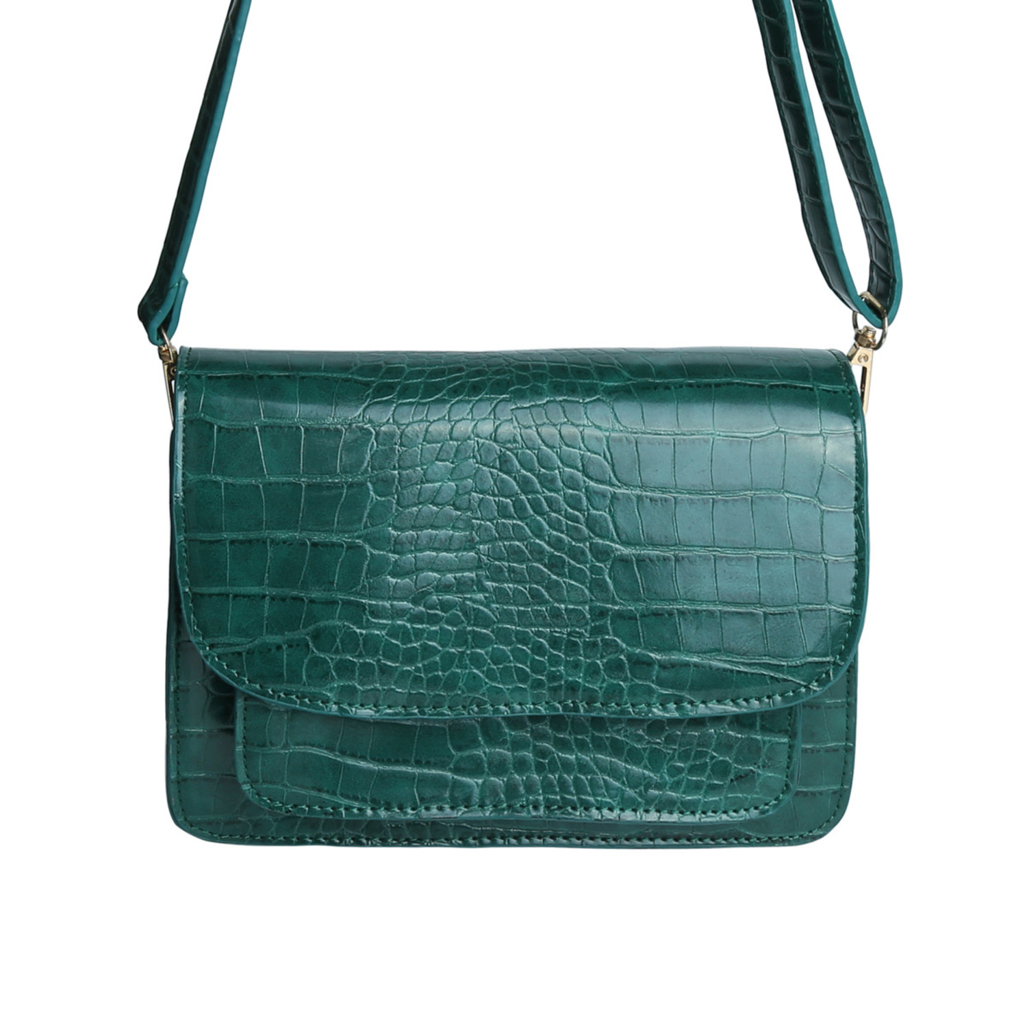 Sage Croco Bag Green Hello My Love