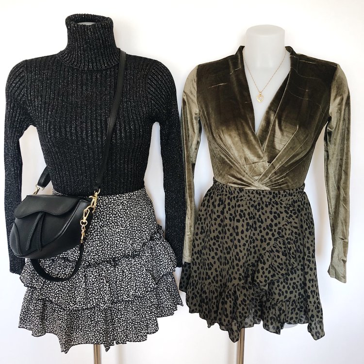 Lucy Leopard Skirt / Army