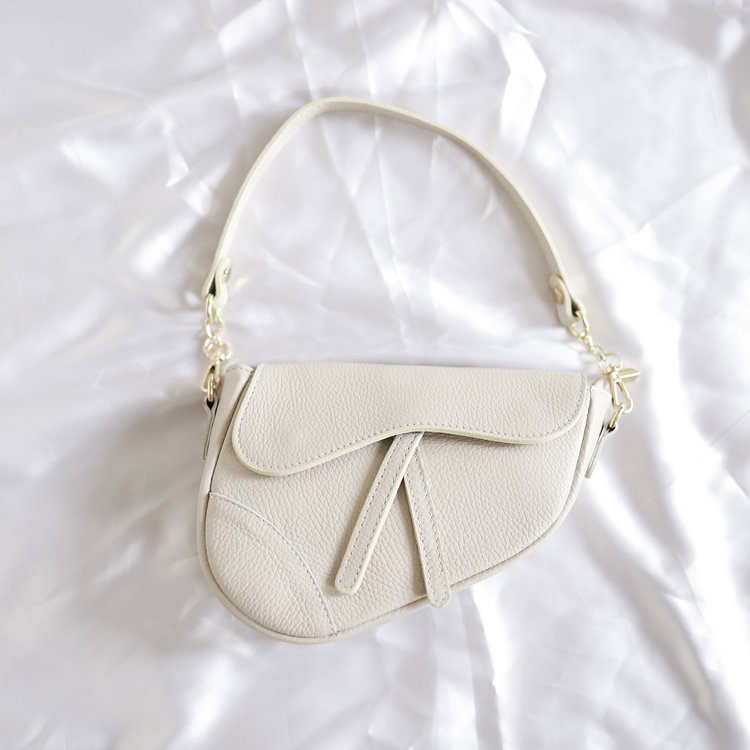 Lulu Moon Bag / Ecru