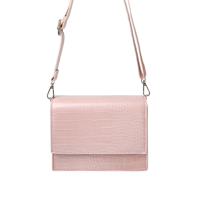 Imani Croco Bag / Pink