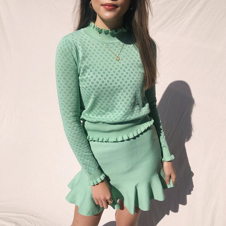 Amara Basic Skirt / Green