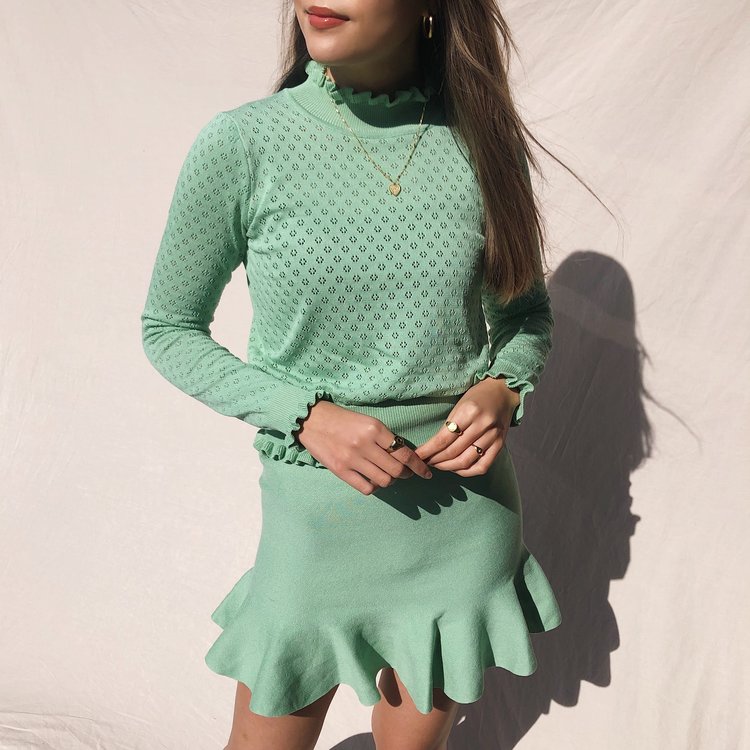 Amara Basic Skirt / Green