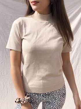 Isla Basic Top / Light Beige