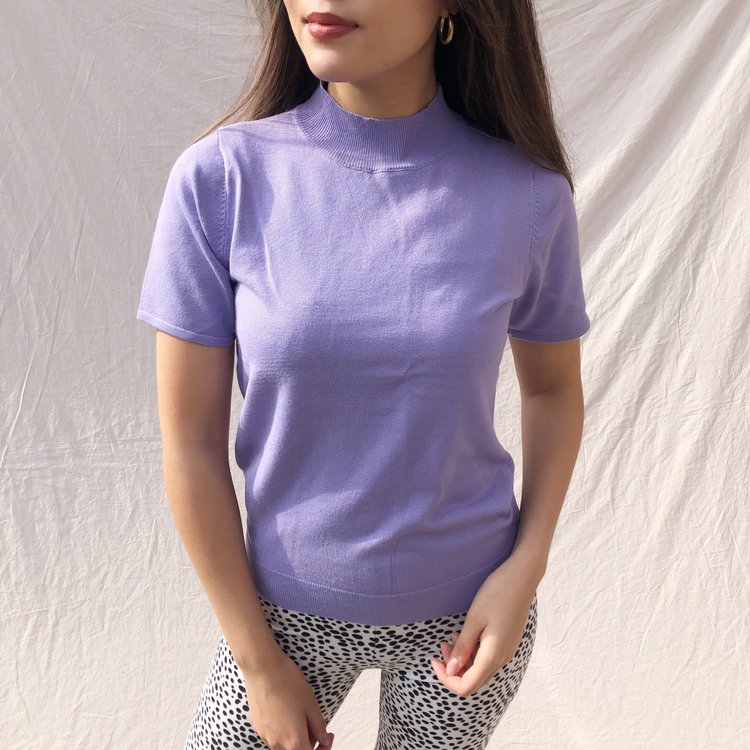 Isla Basic Top / Purple