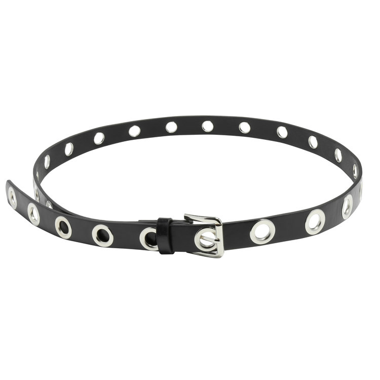 Paloma Eyelet Belt / Silver