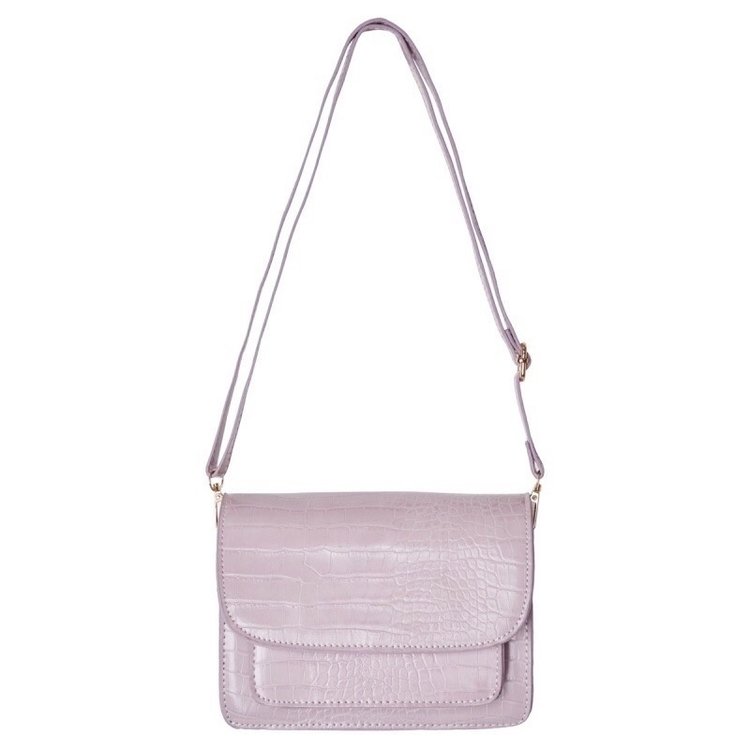 Sage Croco Bag / Lilac