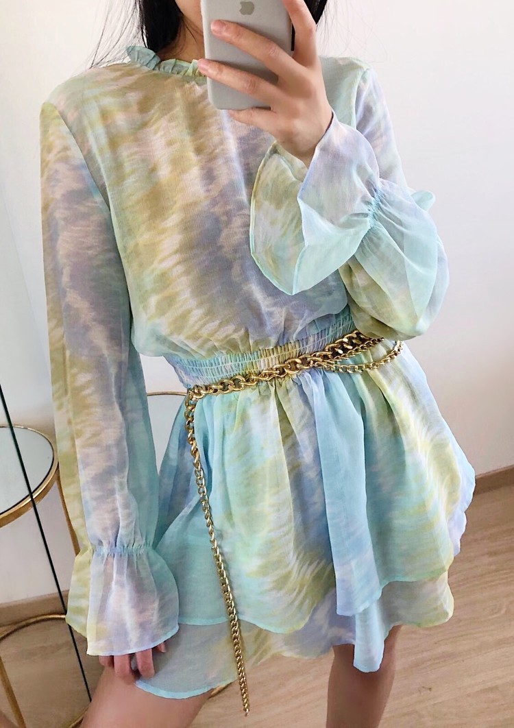 Aurora Tie Dye Dress / Multi