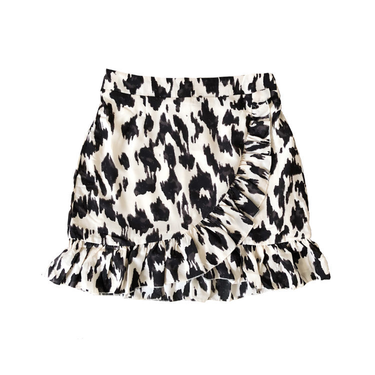 Naya Leopard Skirt / Beige