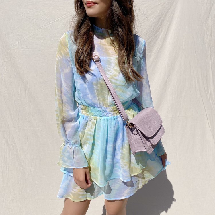 Aurora Tie Dye Dress / Multi