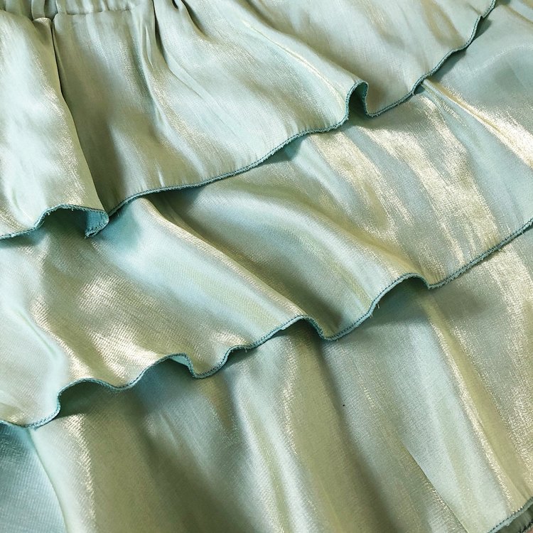 Elsa Silky Skirt / Green