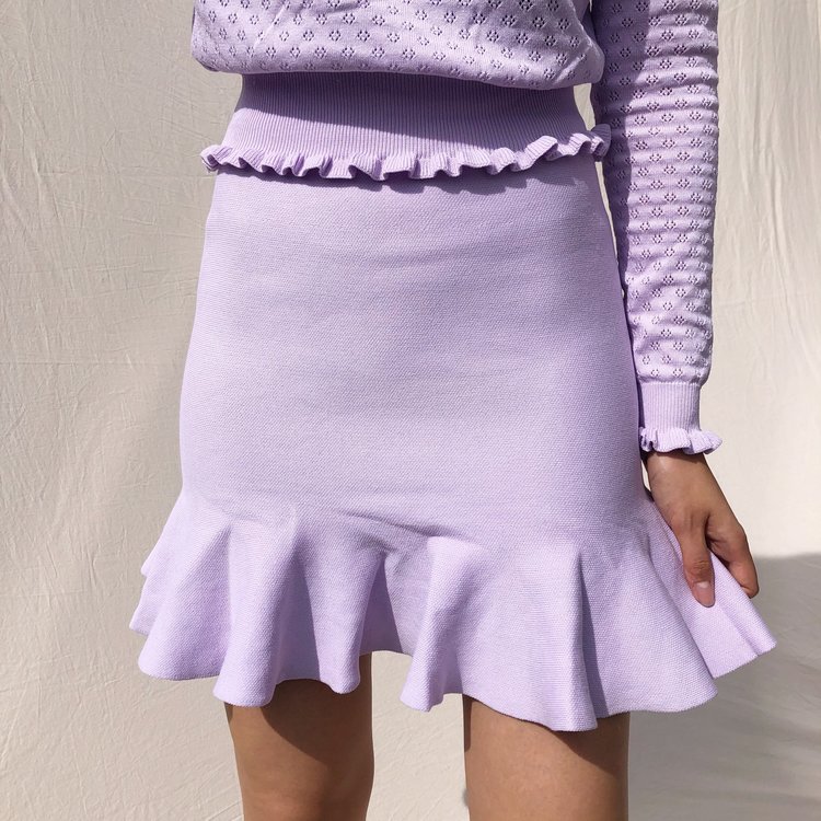 Amara Basic Skirt / Lilac