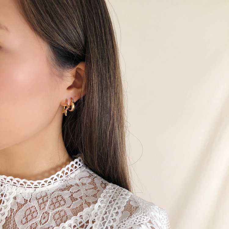 Rainbow Rock Star Earrings