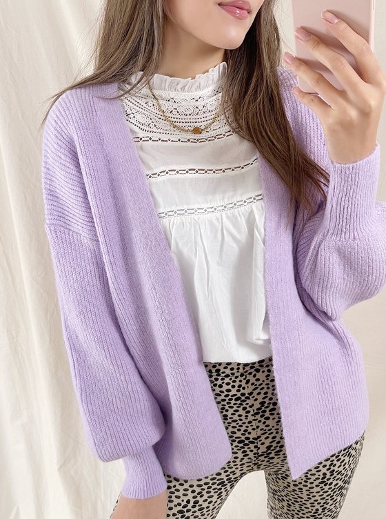 cable & gauge cardigan