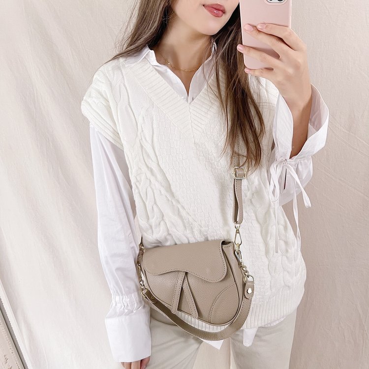 Amelie Cable Knit Spencer / Off white