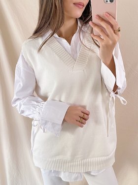 Nikee Basic Spencer / Off white