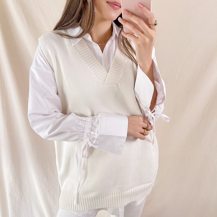 Nikee Basic Spencer / Off white