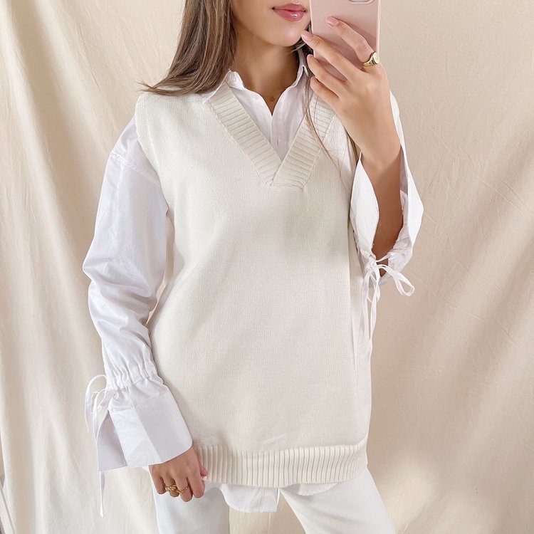 Nikee Basic Spencer / Off white