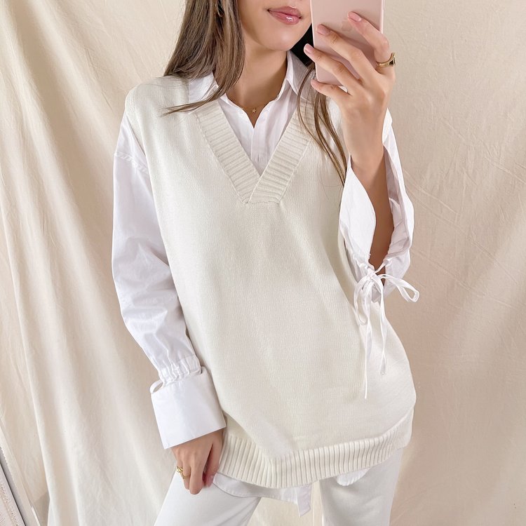 Nikee Basic Spencer / Off white