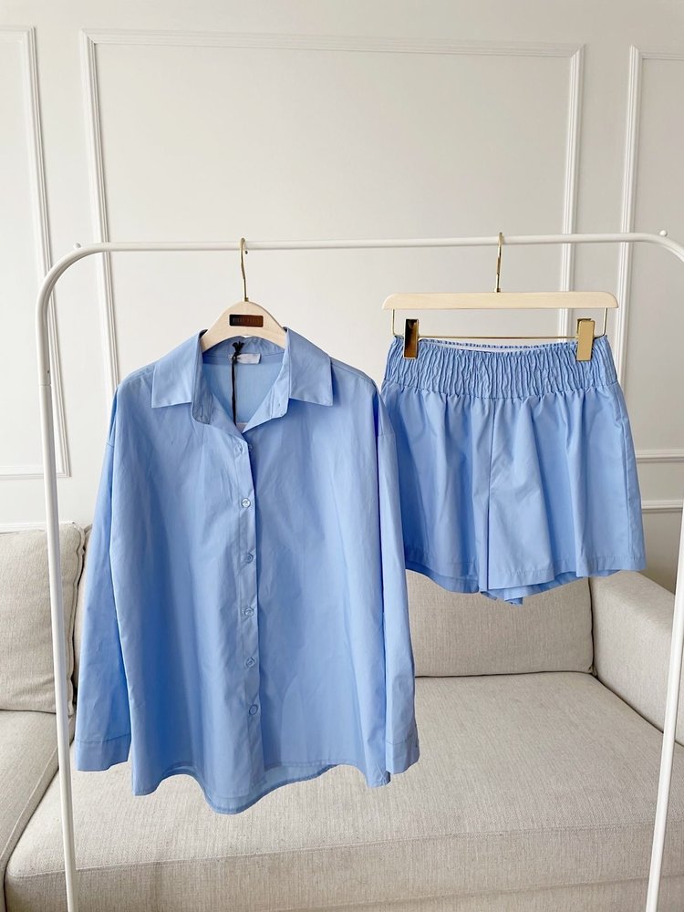 Lovisa Oversized Shorts / Blue