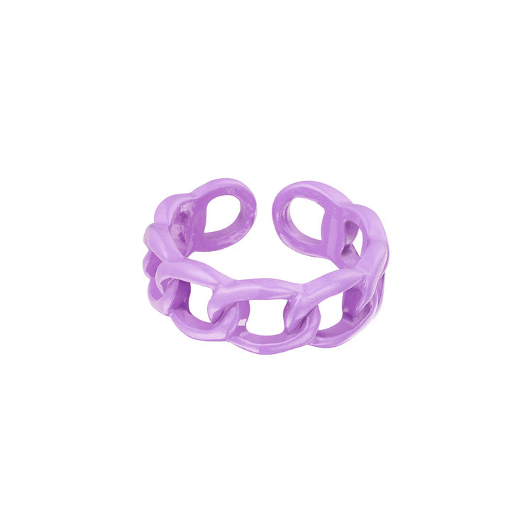 Candy Chain Ring / Lilac
