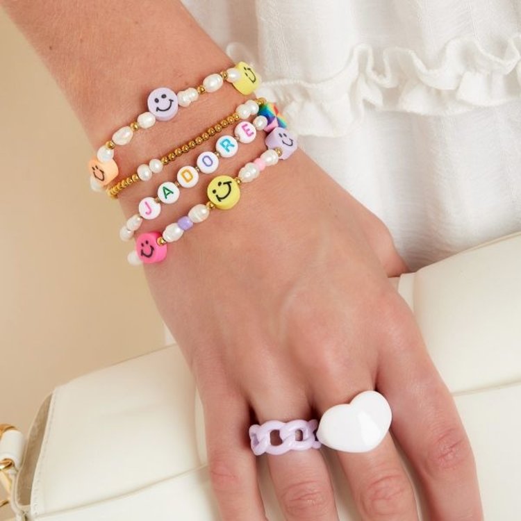 Candy Chain Ring / Lilac