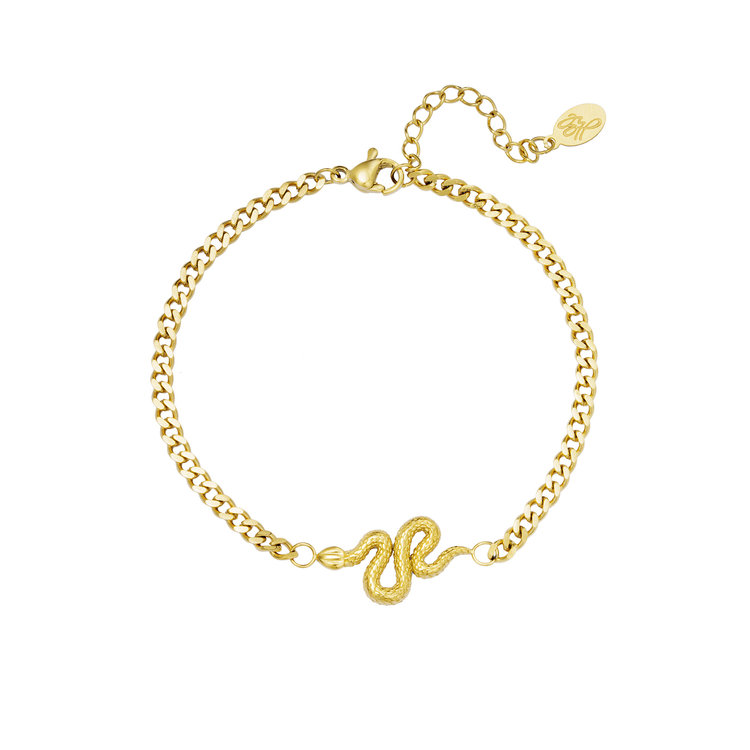 Gold Snake Bracelet