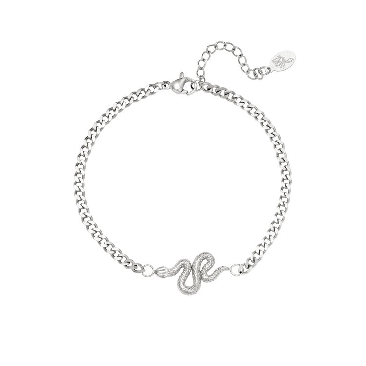 Silver Snake Bracelet