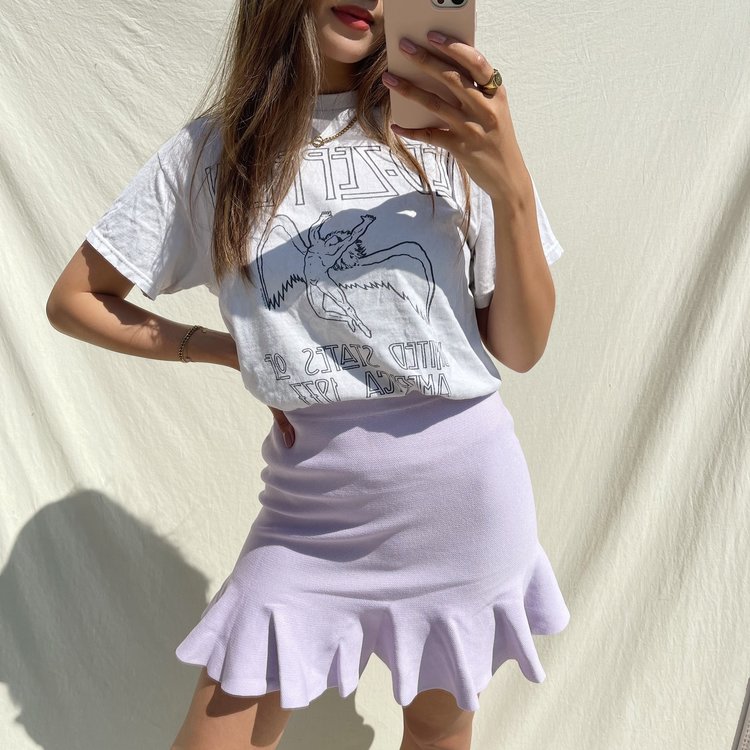 Amara Basic Skirt / Lilac