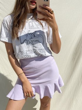 Amara Basic Skirt / Lilac