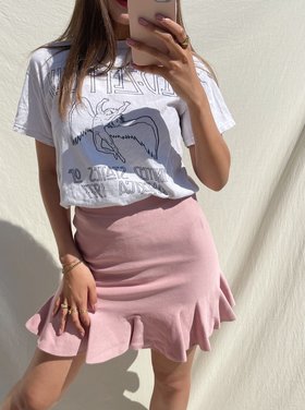Amara Basic Skirt / Pink