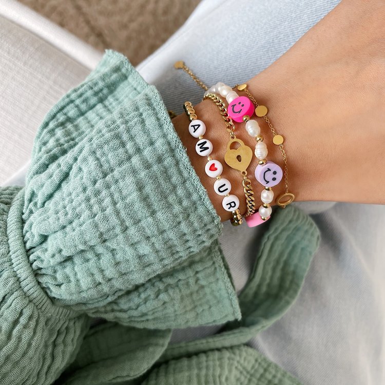 Gold Little Circles Bracelet