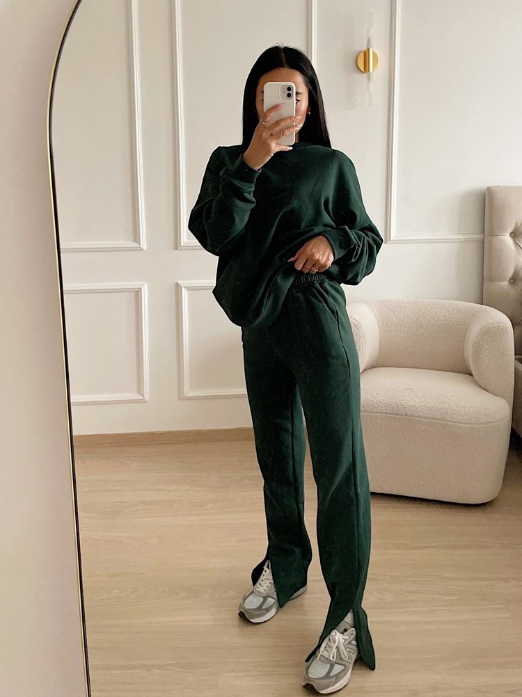 Mana Split Joggers / Green