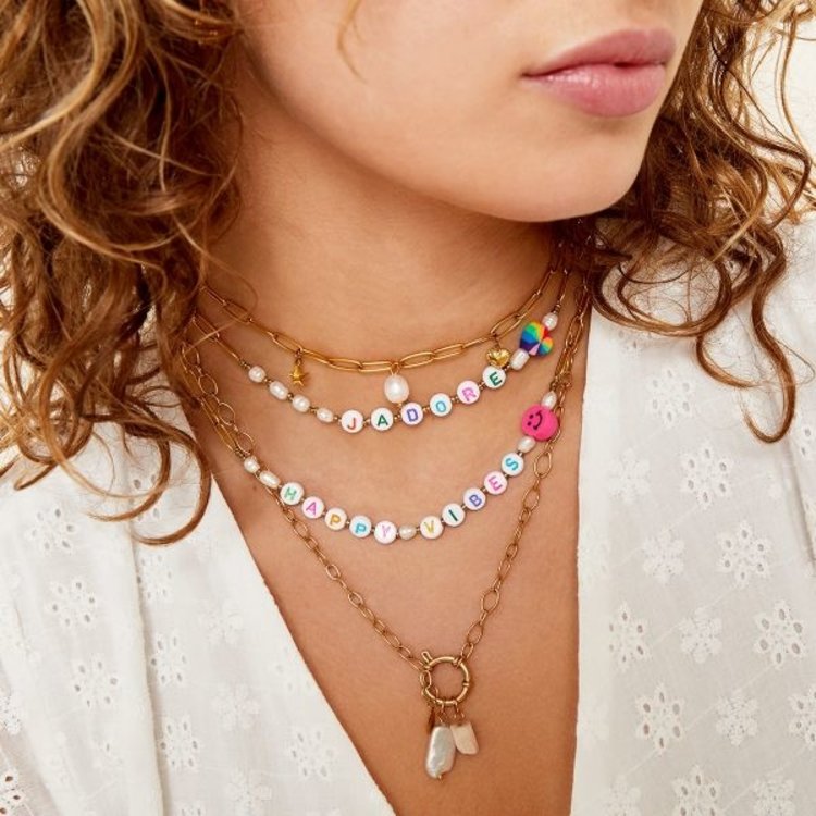 J'adore Pearl Beads Necklace