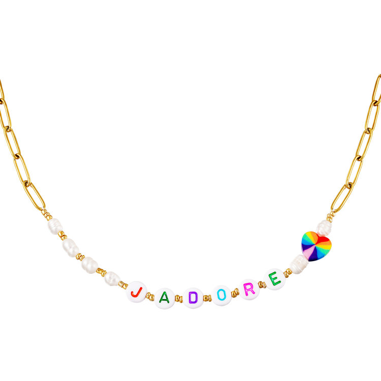 J'adore Pearl Beads Necklace