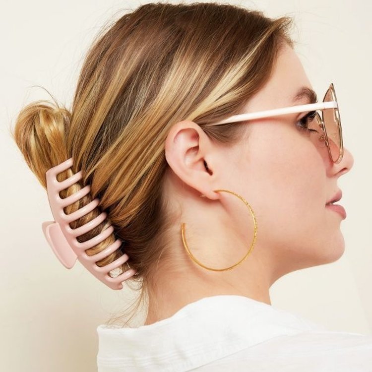 Felia Shiny Hair Claw / Pink