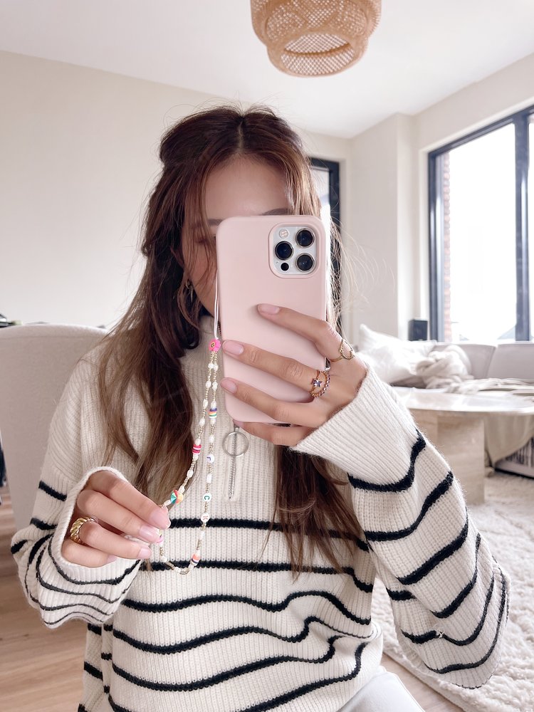 Colorful Luck Beads Phone Cord