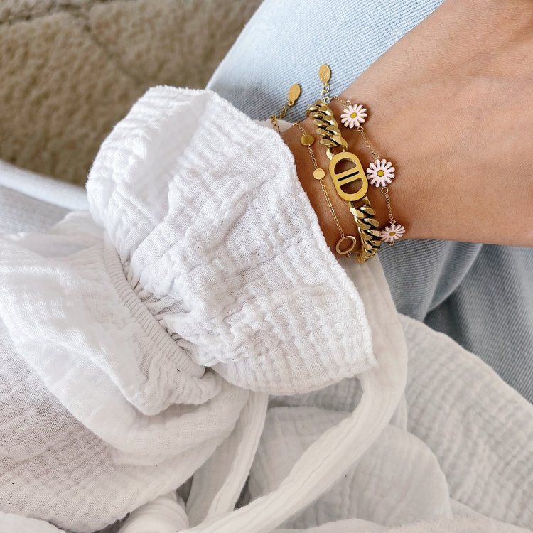 Silver Chunky Chain Bracelet