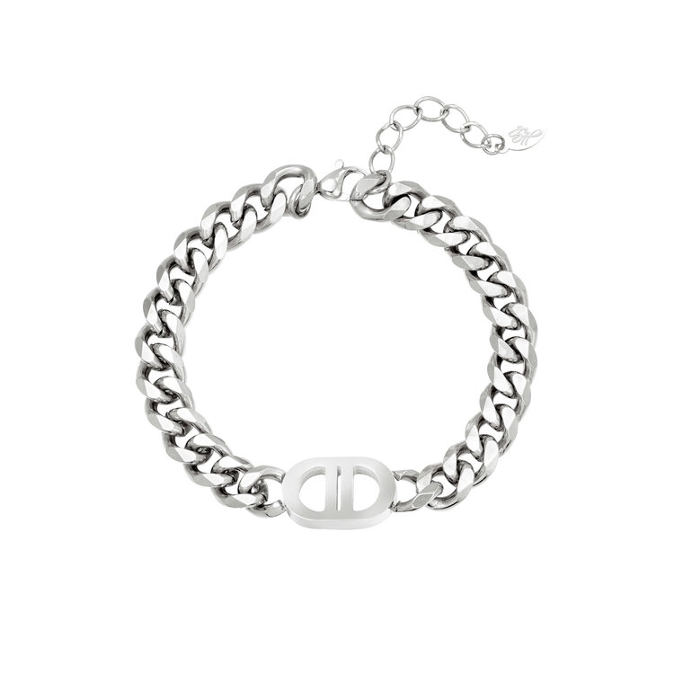 Silver Chunky Chain Bracelet