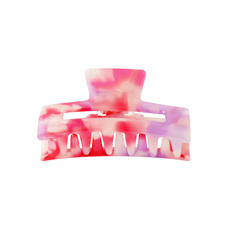 Kiara Marble Hair Claw / Pink