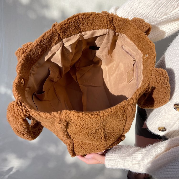 Nori Teddy Bag / Brown